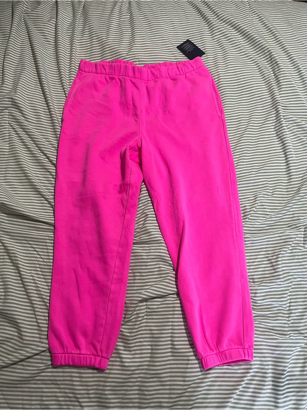 NWOT GAP Hot Pink Track Pants